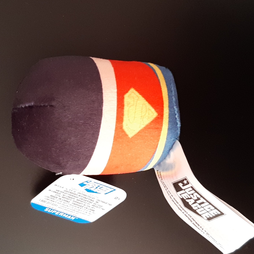 Superman DC Comics Justice League WB Mini Plush Stuffed Toy Figure New - Picture 4 of 8